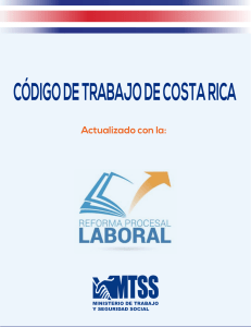 Codigo Trabajo Reforma Procesal Laboral