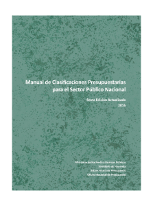 manual de clasificaciones presupuestarias-2016