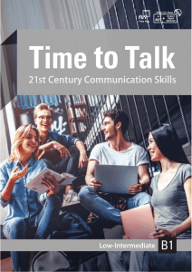 Time To Talk Low-Intermediate B1 Student 39 s Book