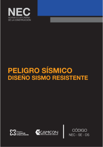 NEC SE DS (peligro sismico)