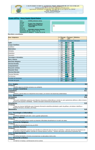 Informe de Calificaciones - Saray Sophie Ojeda Robles