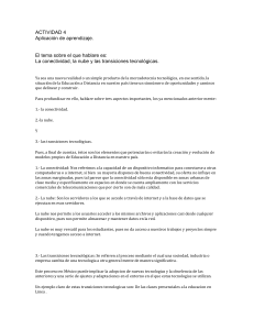 Conectividad, Nube y Educación a Distancia en México