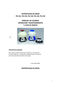 Centrifuga GEMMY PLC05