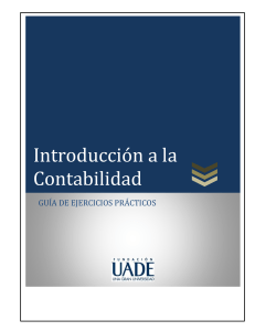 Ejercicios de Contabilidad: Guía Introductoria