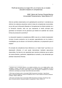 Perfil del Docente Siglo XXI: Competencias y Modelo Educativo