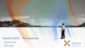 Gestión EHS Proveedores: Requisitos y Procedimientos