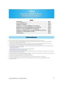 InstallationGuide de Yamaha USB-MIDI Driver
