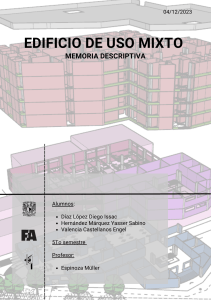 MEMORIA DESCRIPTIVA DEY-69