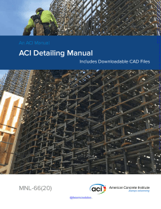 ACI MNL66(20) Detailing Manual