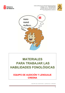 Habilidades Fonológicas: Materiales Educativos para Niños