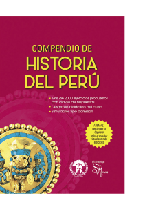 Historia del Perú - San Marcos 