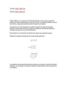 Tutorial CADe_SIMU: Simulación de Circuitos Eléctricos