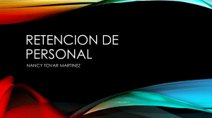 RETENCION DE PERSONAL