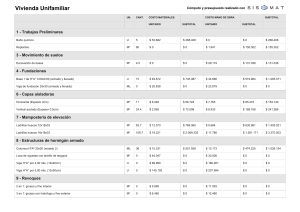 Sismat - Vivienda Unifamiliar