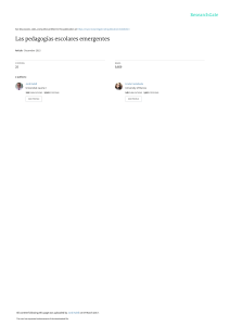 Pedagogías Escolares Emergentes: Innovación Educativa con TIC