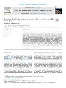 LiDAR Building Extraction: Residential Areas