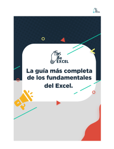 Guía de Excel Básico: Fundamentos y Herramientas