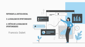 Justicia Social e Igualdad de Oportunidades: Análisis Crítico