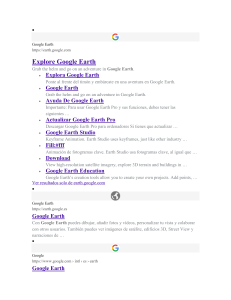 Google Earth: Explora el Mundo - Guía y Recursos
