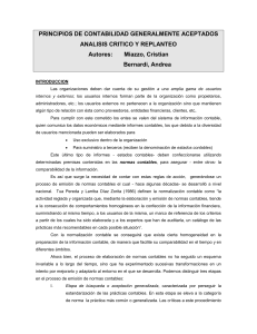 principios de contabilidad generalmente aceptados