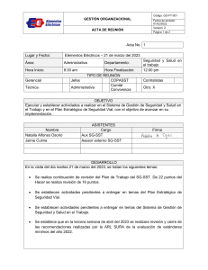 Acta No.1 Visitas Asesor 2023