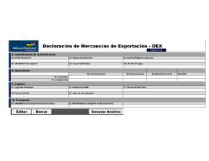 DECLARACION JURADA