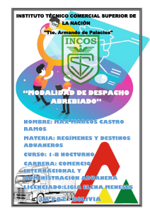 Despacho Abreviado: Guía Completa de Comercio Internacional