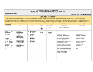 PLANIFICACIONES DEL 2DO TRIMESTRE, 2DO.