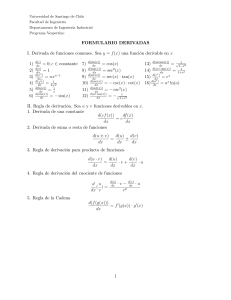 Formulario curso derivada