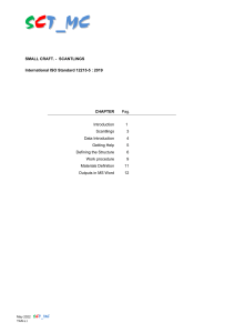 SCT User Guide, scantlings with ISO 12215