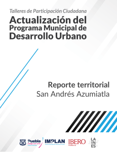 Reporte San Andrés Azumiatla IMPLAN