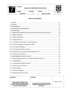 M-SN-001 Manual de propiedad intelectual Versión 2