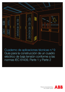 Guía IEC 61439 para Construcción de Cuadros Eléctricos BT