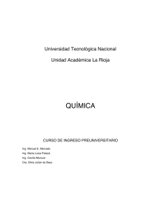 Material del Curso de Química Preuniversitaria