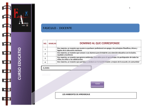 FOLICULO  AMBIENTES DE APRENDIZAJE