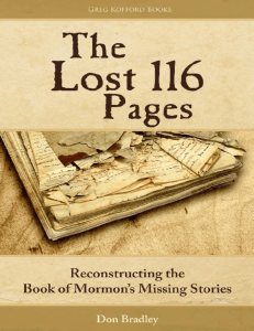 The Lost 116 Pages