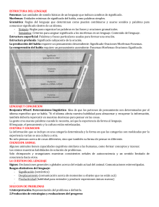 Cognicion y lenguaje texto resumen procesos