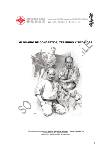 Glosario de Karate Kyokushin: Términos y Técnicas