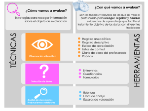 Técnicas e Instrumentos de Evaluación Educativa