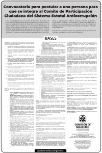 Convocatoria Comité Anticorrupción Guanajuato 2024