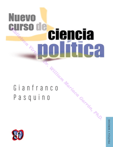 NUEVO CURSO DE LA CIENCIA POLITICA