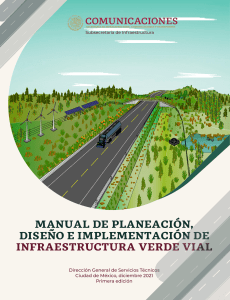 Manual Infraestructura Verde Vial