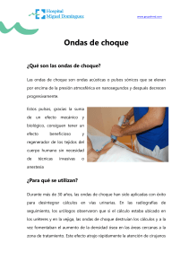 Ondas de Choque: Información sobre la Terapia