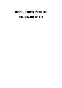 Distribuciones de probabilidad