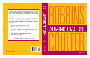 Administración: Robbins & Coulter, 12ª Edición