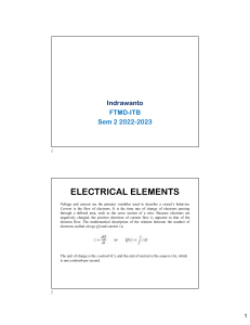 Electrical & Electromechanical Systems: System Dynamics