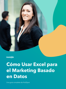 Cómo usar Excel para el marketing basado en datos