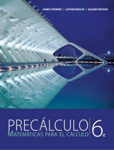 Precálculo Matemáticas para el cálculo, James Stewart, 6 edición