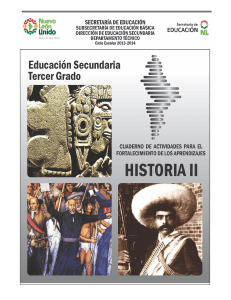 Cuaderno de Actividades Historia 2.pdf · versión 1