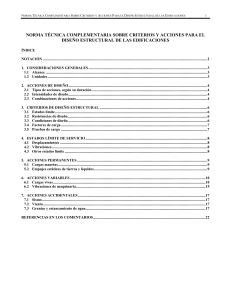 Normas Técnicas Complementarias del Reglamento de Construcciones para el Distrito Federal–2023